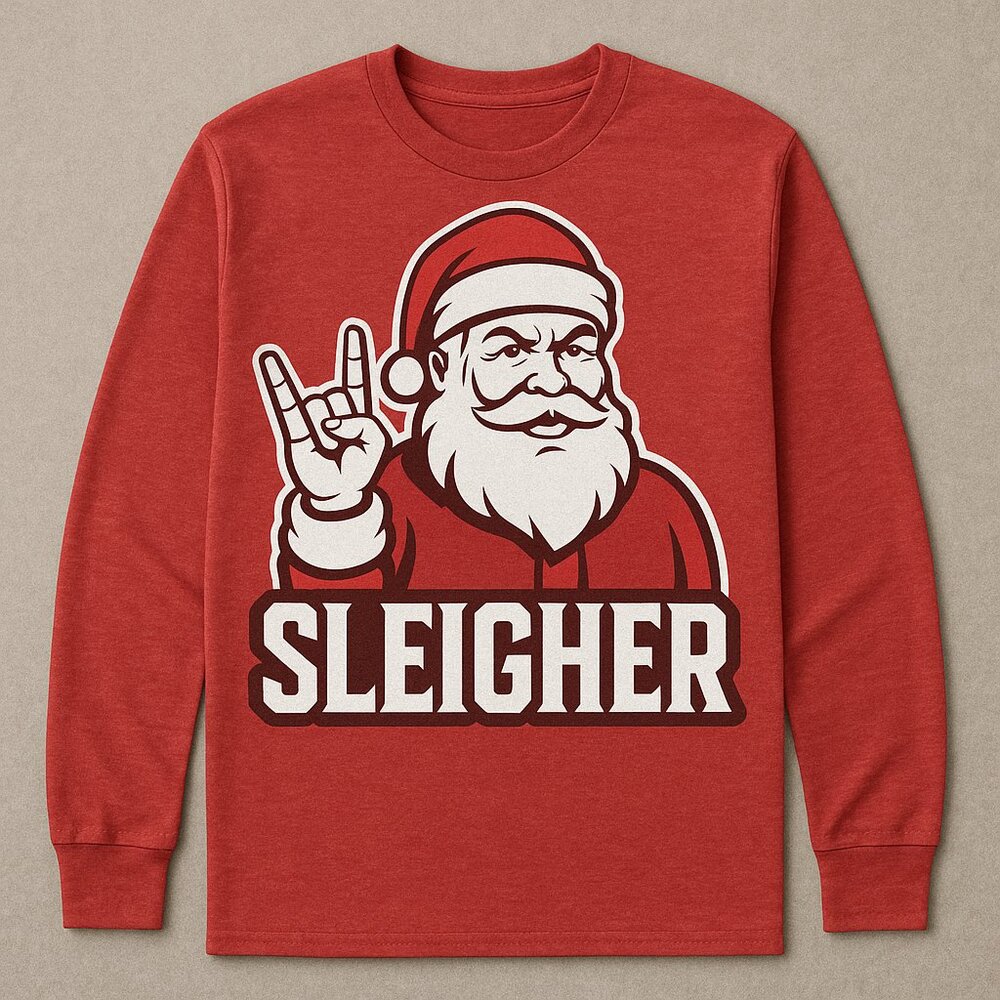 Santa long sleeve T shirt